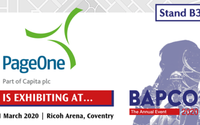 PageOne looks forward to being at BAPCO 2020