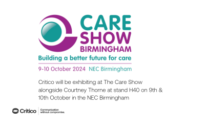 Critico and Courtney Thorne to Co-exhibit at The Care Show