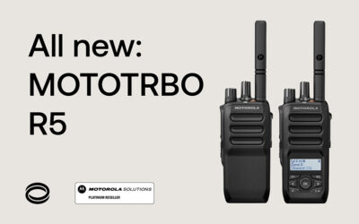 All new: The Motorola MOTOTRBO R5