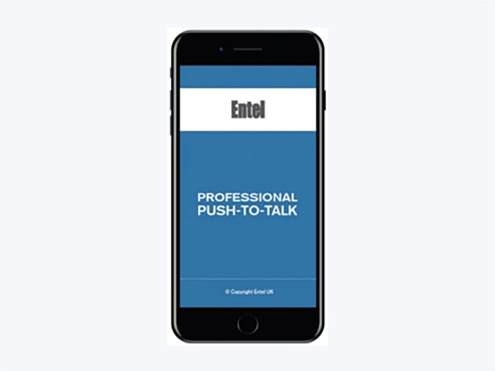 Entel app for tracking and managing teams