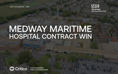 From Bleeps to Bridge | Critico’s Contract Win With NHS Medway Maritime