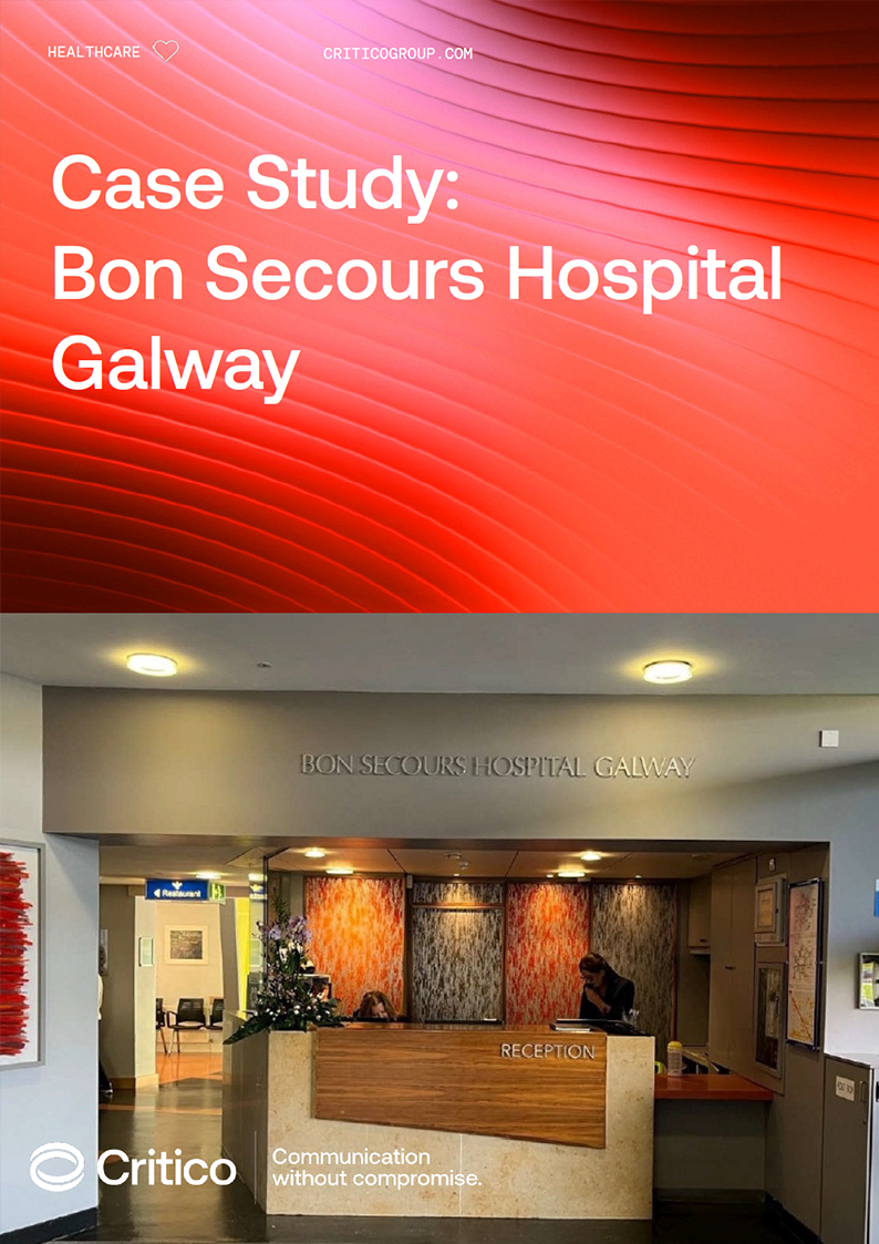 Critico Case Study Bon Secours Galway