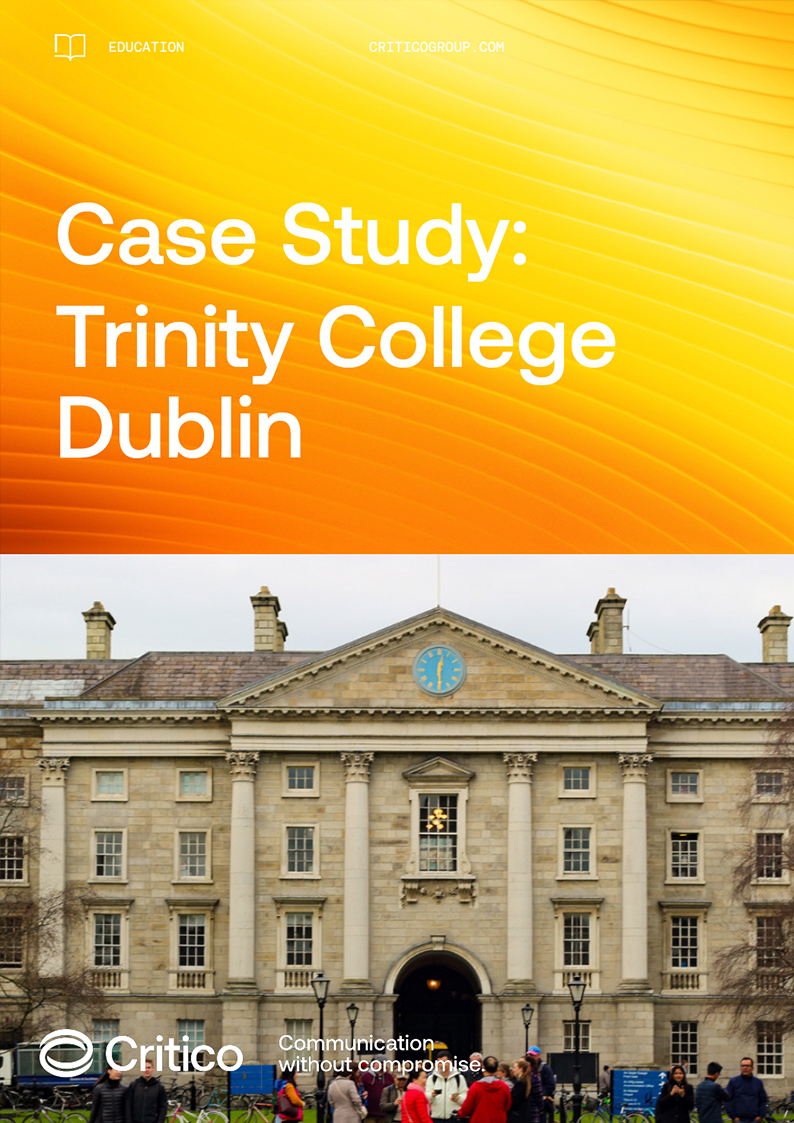 Critico Case Study Trinity College Dublin