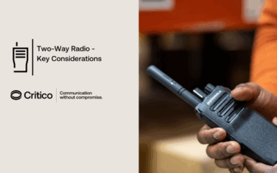 Top 4 Key Considerations when Buying Two-Way Radios