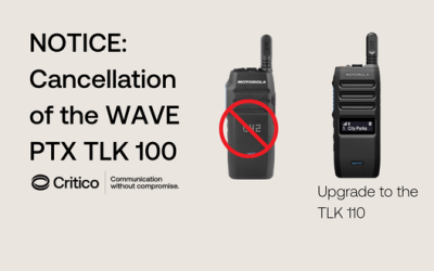 Motorola Solutions Cancel TLK 100 WAVE PTX Radios
