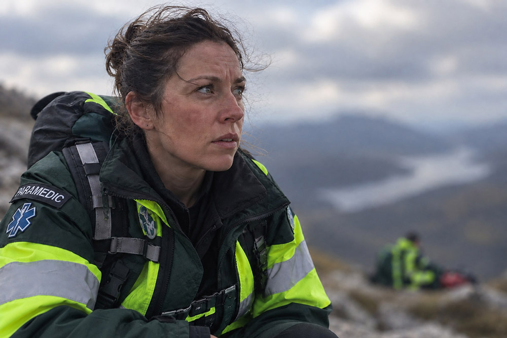 paramedic-on-a-mountain-utilising-critical-communications-solutions paramedic on a mountain utilising critical communications